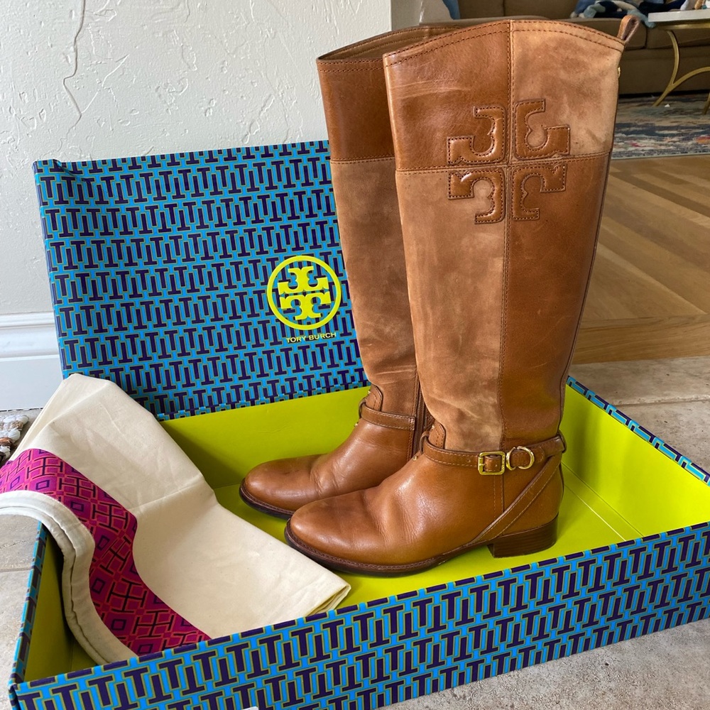 Tory Burch Riding Boots (size 7.5)